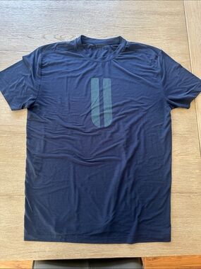 Nobull horns Men's Navy Graphic Performance Tee